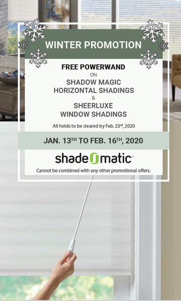Shade-O-Matic Promotions
